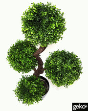 Artificial Large 90cm UV Boxwood Topiay Tree